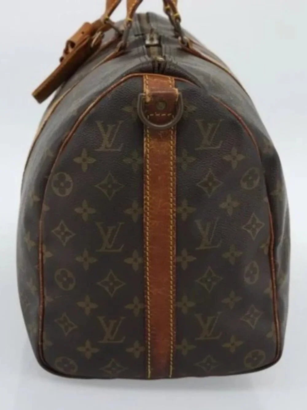 LOUIS VUITTON Monogram Keepall Bandouliere 45 Boston Bag M41418 LV Auth 145219